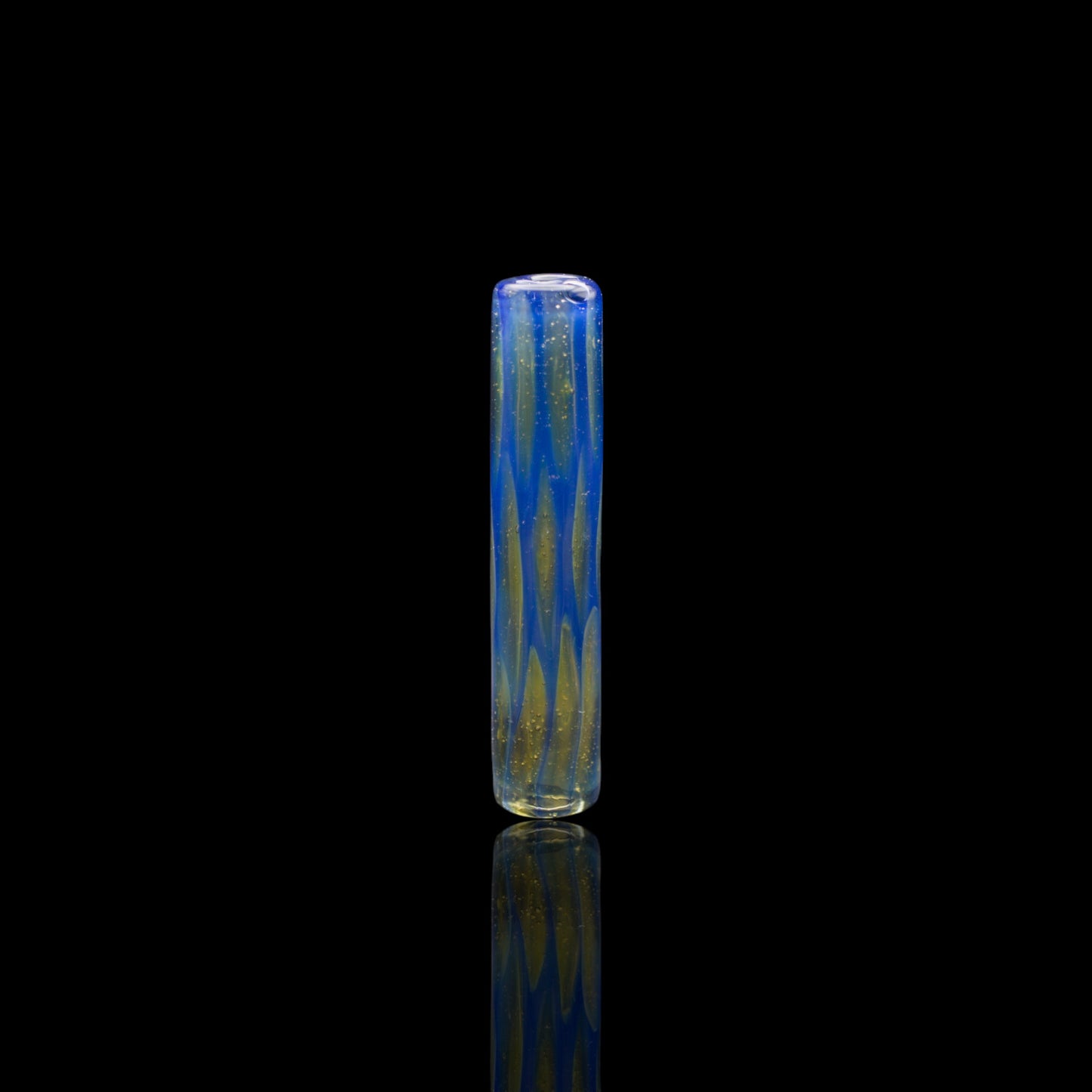 Glastip blau gelb von stevehglass Glasfilter für Joints
