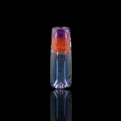 Hefe Glass handmade glass tip 11.8mm geometric design premium