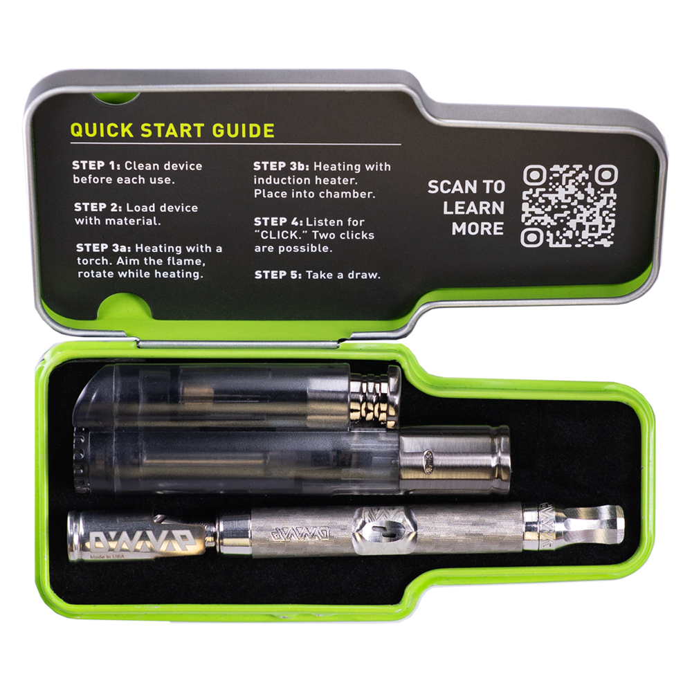 Dynavap VapCap M7 & M7 XL – Batterie­loser Edelstahl-Vaporizer