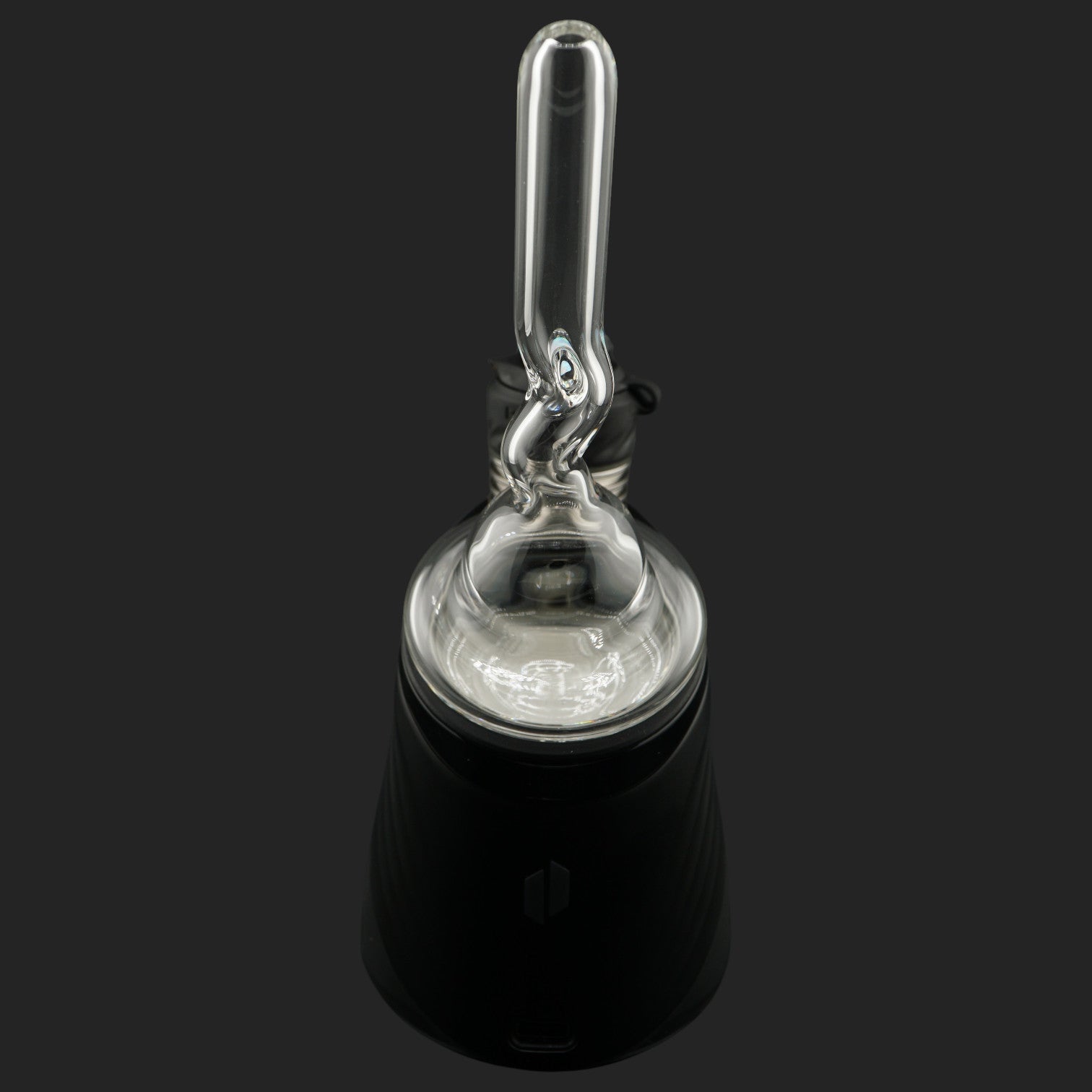 Back view of Magizle Glass Pure Eye Dry Top with minimalist clear glass design