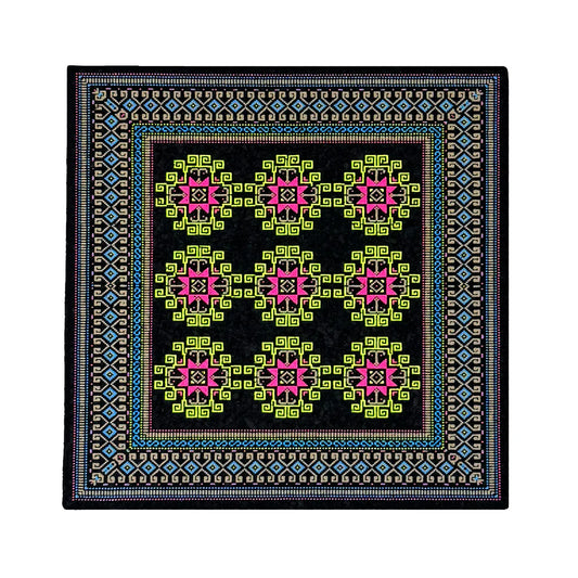 Basel Bitcarpet 8 moodmat – limited dab mat with UV glow screen print