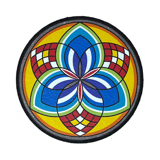 Filla #1 moodmat – limited dab mat by Freeek Glass