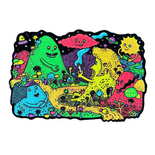 The Hills Have Joints moodmats – limited dab mat by floating.world.studio