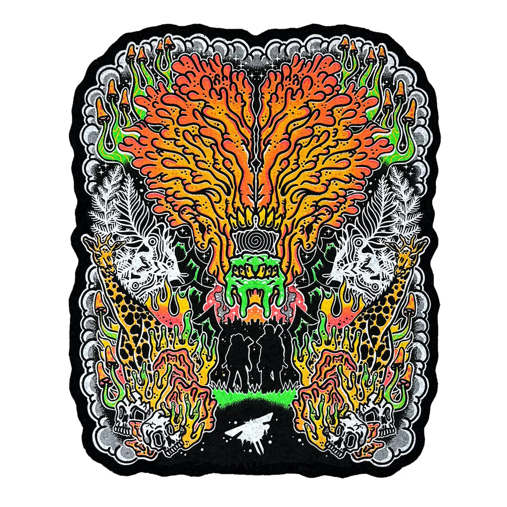 Fungal moodmats – limited dab mat by darkmountaincult