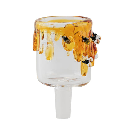 Puffco Proxy Glas Attachment handgemaccht mit Bienen und Honig