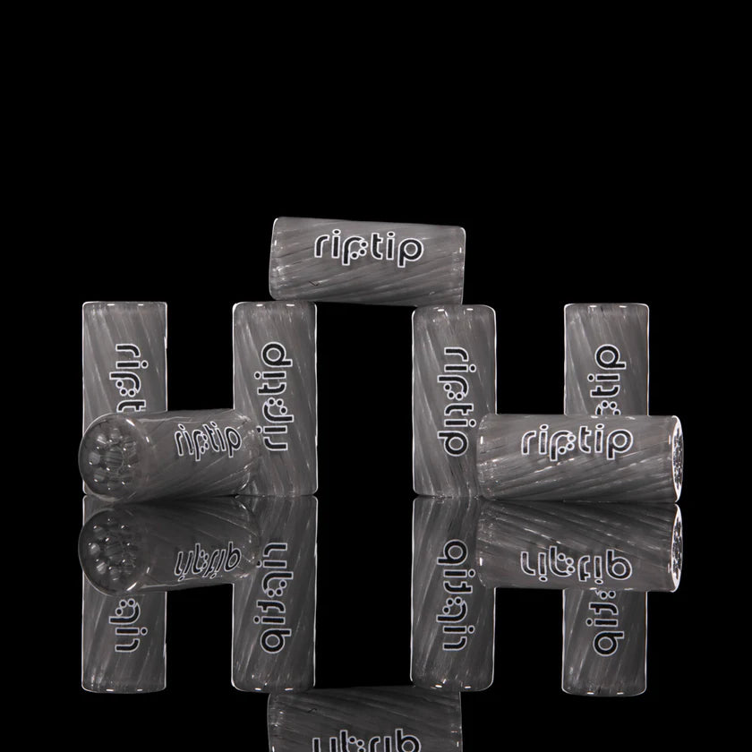RipTip Portland Grey Glasfilter aus Borosilikatglas mit grauem Design