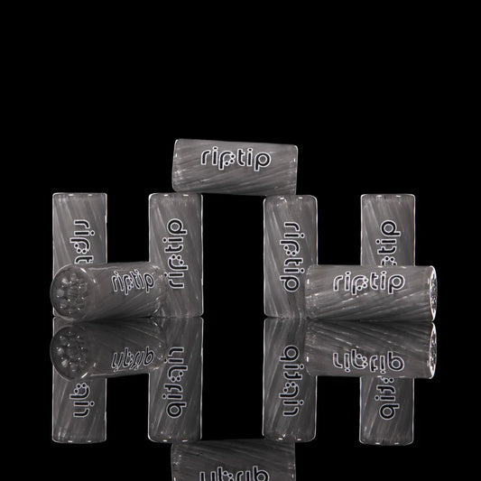 RipTip Portland Grey Glasfilter aus Borosilikatglas mit grauem Design