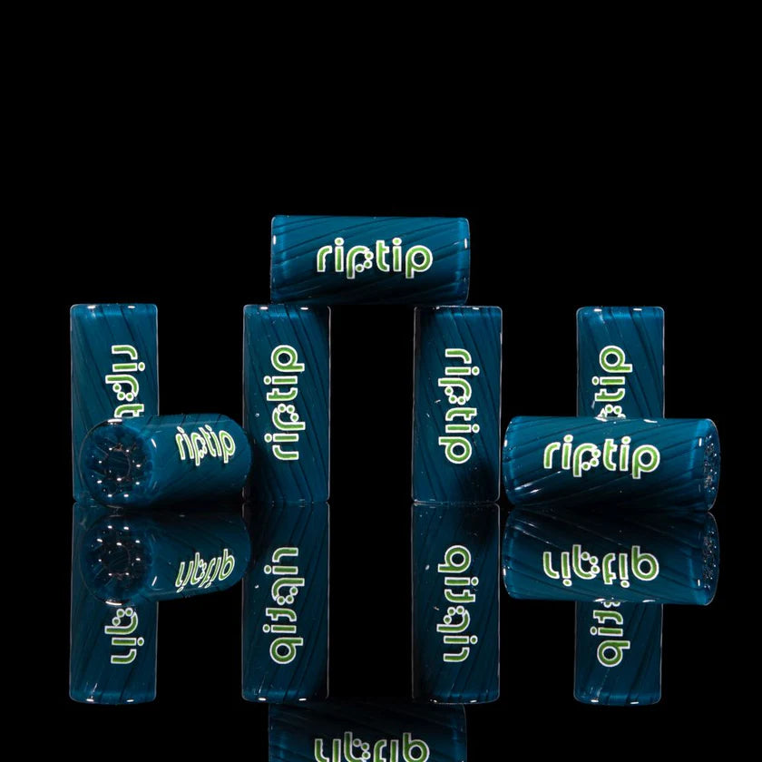 RipTip Twilight Glasfilter 8mm 10mm aus Borosilikatglas mit Decal Logo