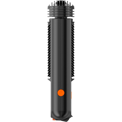 Vaporizer Mighty Plus von Storz und Bickel in der Seitenansicht Powerknopf